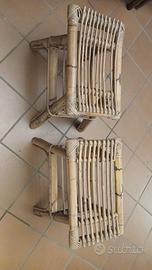 coppia sgabelli antichi