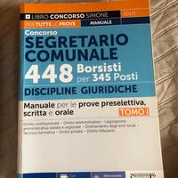 Manuale giuridico concorso segretario comunale