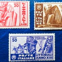 REGNO 1935  Littoriali della cultura e dell'arte