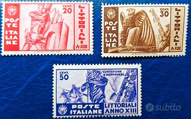 REGNO 1935  Littoriali della cultura e dell'arte