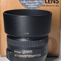 Nikon Nikkor 50 mm f/1.4 G