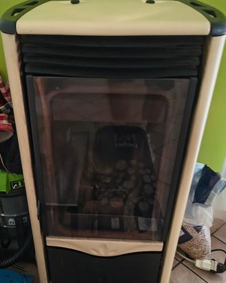 Stufa pellet extraflame duchessa steel 11Kw