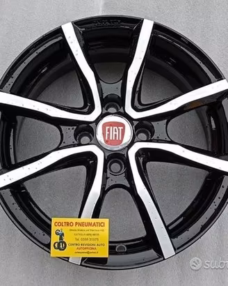 Cerchi In Lega NUOVI Da 15 Per Fiat Panda 500 Ecc