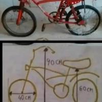 Bici Atala hop saltafosso rizzato bmx