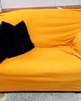 Divano letto 3 posti larghezza 185 cm letto 1 piaz