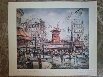 riproduzione(?) brunet paris - le moulin rouge