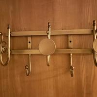 Attaccapanni in ottone