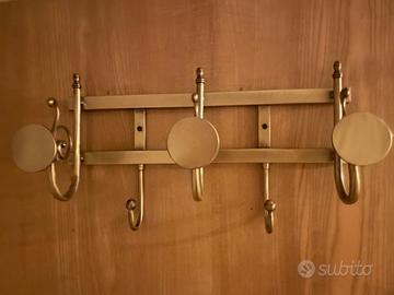 Attaccapanni in ottone