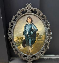 Quadro, il ragazzo in azzurro.Dimensioni 42cm x 31
