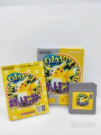 Pokémon Giallo Giapponese Game Boy Completo (CIB) 