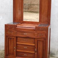 Antico d'epoca cassettone comò liberty