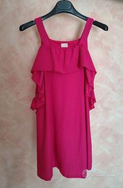 Vestito estivo ragazza fucsia Zara Girls Casual Co