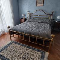 Letto matrimoniale ottone