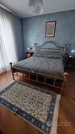 Letto matrimoniale ottone