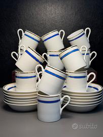 Set di 12 Tazze Caffe Ginori modello Impero