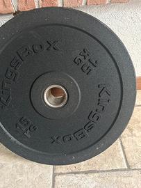 Coppia dischi bumper KingsBox 15kg