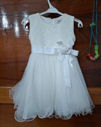 abito nuovo x battesimo o damigella per matrimonio