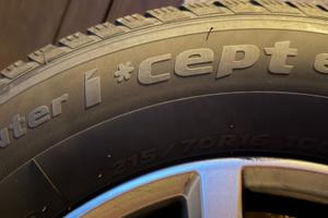 Ruote complete di cerchio - gomme invernali