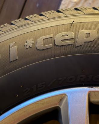 Ruote complete di cerchio - gomme invernali