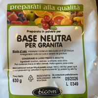 Base neutra per granite