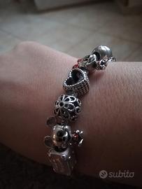 Bracciale pandora più charm