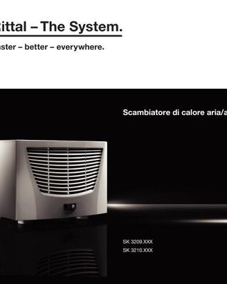 Scambiatore di calore aria/acqua per armadi