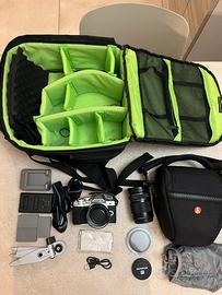 set fotografia Olympus OM-DE-M10
