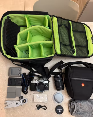 set fotografia Olympus OM-DE-M10
