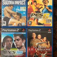 Giochi PS2 originali con libricino