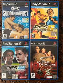 Giochi PS2 originali con libricino
