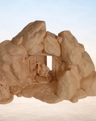 Dungeon Rocks Terrain Set Cave Scenery Miniature