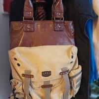 Una borsa Diesel Vintage in denim .