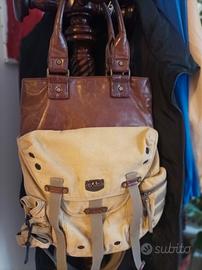 Una borsa Diesel Vintage in denim .