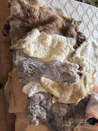 Ritagli di pelicie e pelli intere