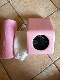 Aspiratore unghie con sacchetti lavabili