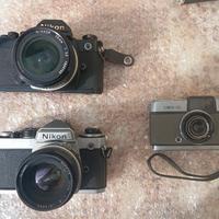 Nikon FE e Olympus Pen 