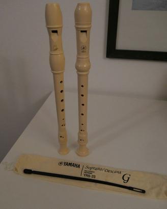 Flauto Yamaha Soprano Descant YRS-23