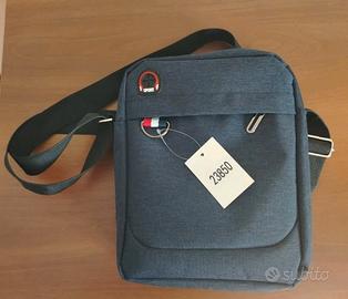 Borsello tracolla uomo blu sport 
