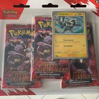 Pokemon rivali predestinati 2 blister da 3 bustine