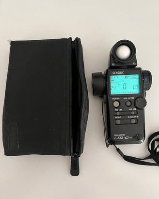 Esposimetro sekonic L-558 cine