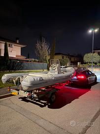 Gommone marshall 5 metri piu carrello