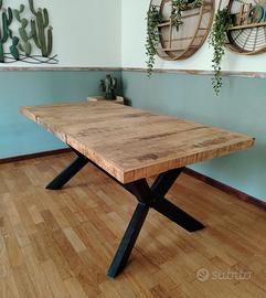 Tavolo stile industriale