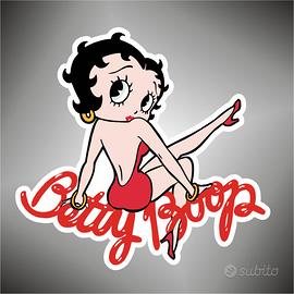 Betty Boop 1 - Adesivo Prespaziato - AdesiviStore