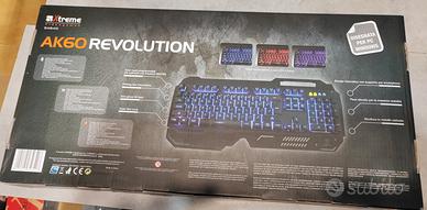 Xtreme Tastiera Gaming Retro Luminosa AK60 Revolut