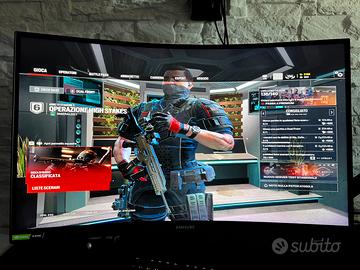 Monitor Samsung Odyssey G7 G73t QLED 27” 240hz