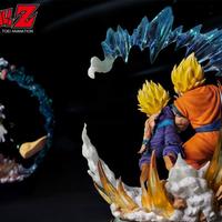 Statua Dragon Ball Z Goku & Gohan vs Cell