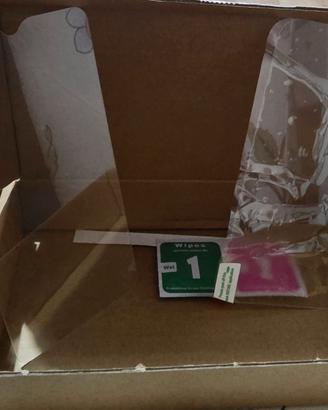 Schermo display, cover bordo e protezione pellicol