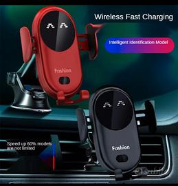 supporto cellulare per auto wireless charging NUOV