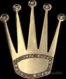 CIONDOLO ORO STILE ROLEX