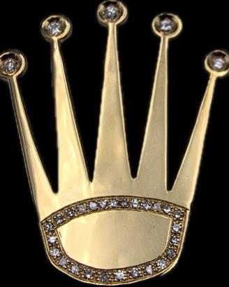 CIONDOLO ORO STILE ROLEX